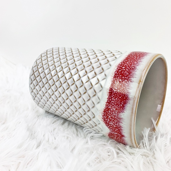 Ceramic Brush Jar Canister Mug Pencil Holder - Picture 4 of 6